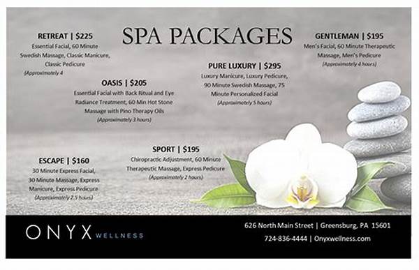 Relaxing Spa Services Offered