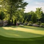 Serene Winter Golf Course Escapes