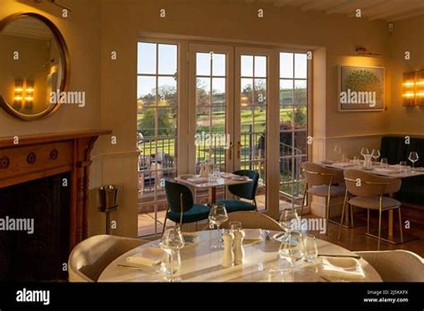 Upscale Dining By Golf Courses