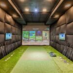 Illuminated Golf Driving Range