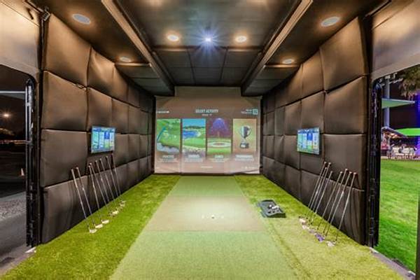 Illuminated Golf Driving Range