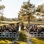 Romantic Golf Course Wedding Setting