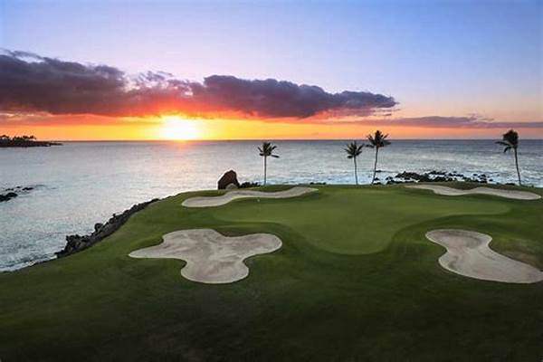 Stunning Views On Hawaiian Golf Courses