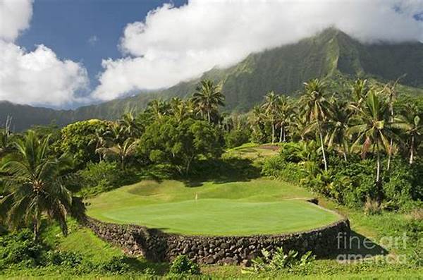 Hawaiian Golf Course Landscapes