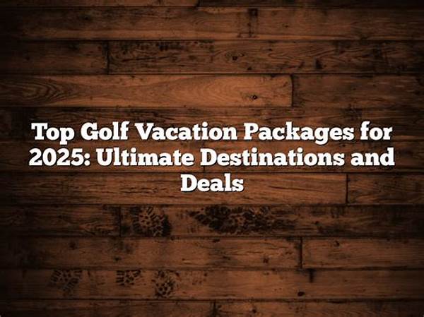 Top-rated Golf Getaway Options