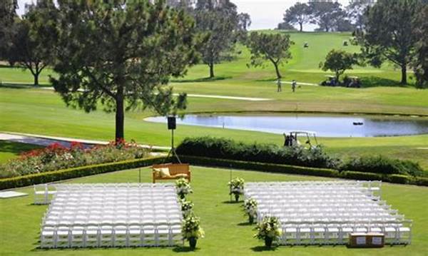Unique Golf Course Wedding Settings