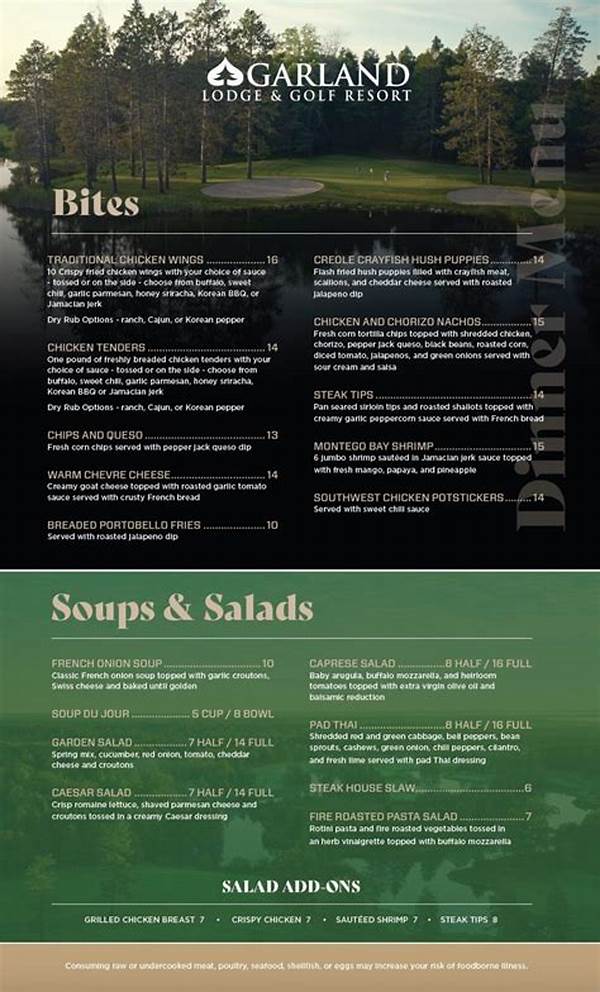 Chef-driven Menus At Golf Resort Eateries
