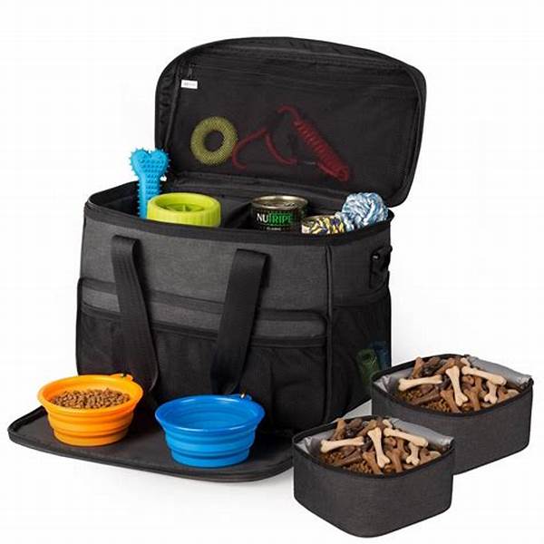 Organizing Pet Supplies For Travel