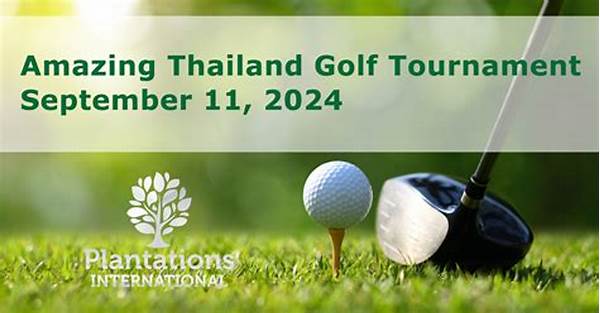 Prestigious International Golf Tournaments