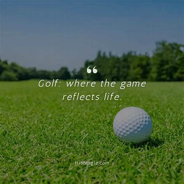Spiritual Golf Escape Mental Clarity