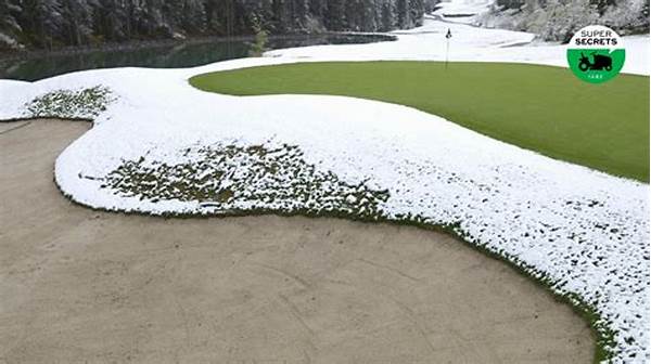 Winter Golf Course Customization