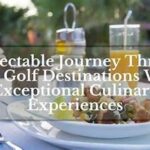 Culinary Delights At Premier Golf Destinations