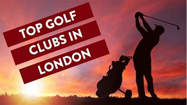 Famous Golf Clubs Near London