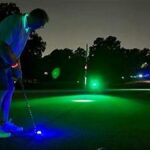 Nighttime Golfing With Lights