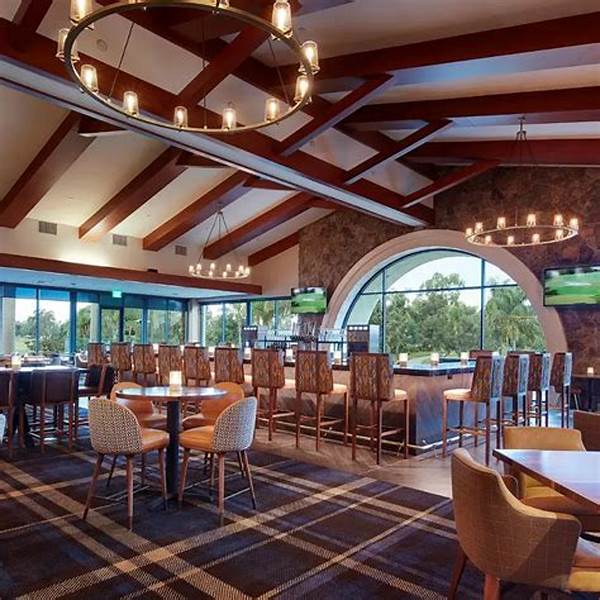 Fine Dining At Premier Golfing Locations