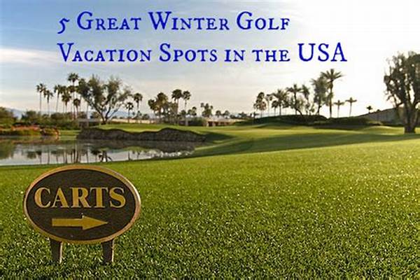 Snow-free Winter Golf Spots