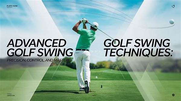 Advanced Golf Swing Techniques