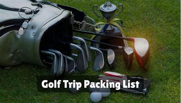 Efficient Golf Weekend Packing