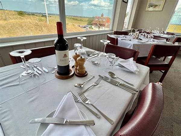 Elegant Golf Club Dining