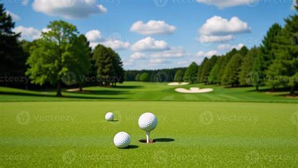 Golfing In Peaceful Surroundings