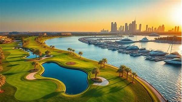 Scenic Golf Landscapes In Dubai