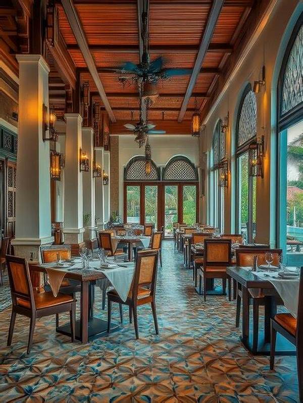 Gourmet Cuisine In Golf Resort Settings