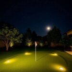 Illuminated Evening Golf Game