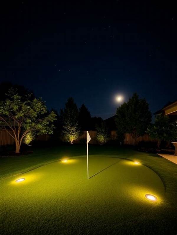 Illuminated Evening Golf Game