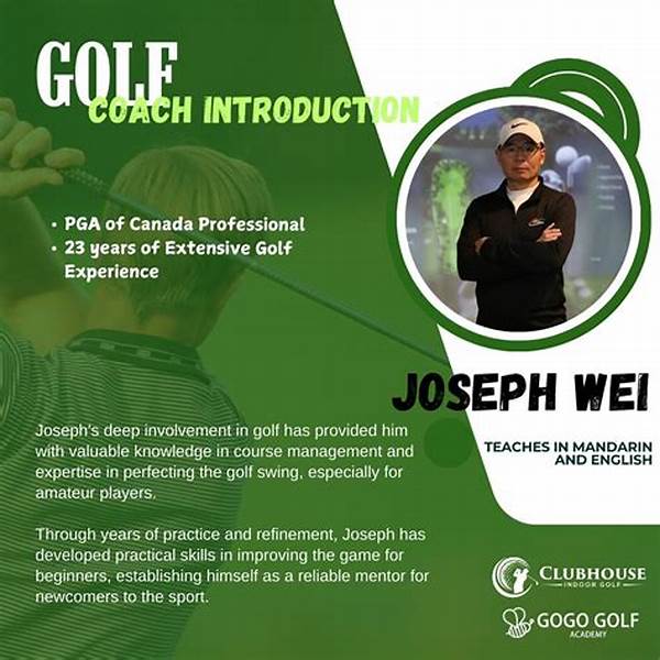 Supportive Golf Coaching Newcomers