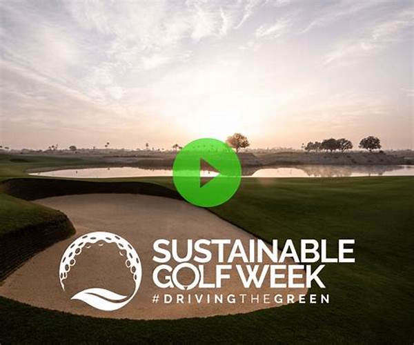 Sustainable Golf Resort Practices