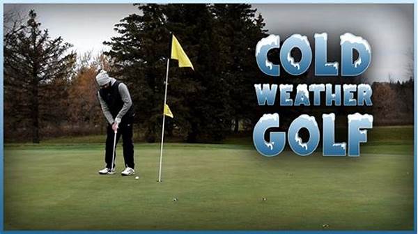 Personalized Cold Weather Golfing