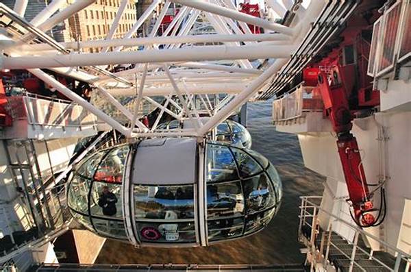 Playing Golf Close To London Eye