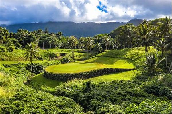 Stunning Hawaiian Golf Course Photography