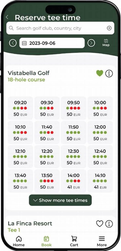 Inexpensive Golf Tee Time Bookings